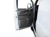  Inside of driver's side open door, window open photo